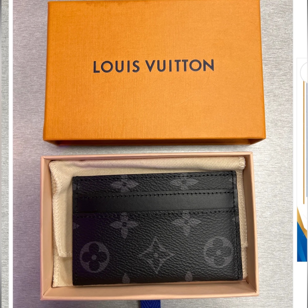 Id/card Holder Luxury Designer By Louis Vuitton